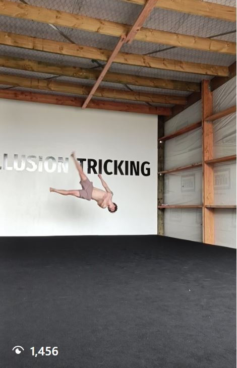 Illusion Tricking on Instagram